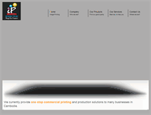 Tablet Screenshot of imageprintinggroup.com